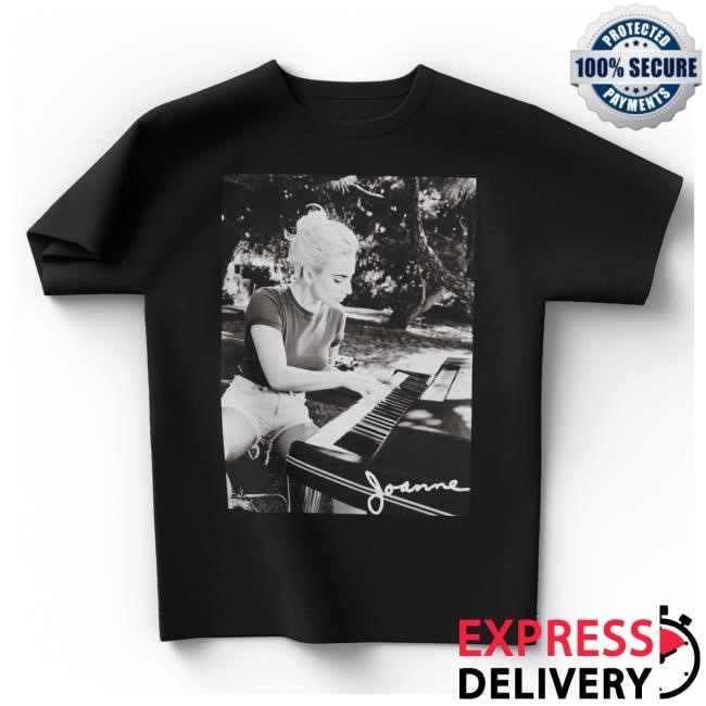 Joanne Piano New Shirt Lady Gaga Merch Shop