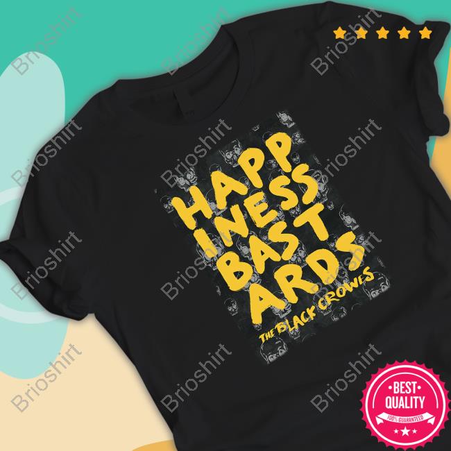 Official The Black Crowes Happiness Bastards Top Shirt TheBlackCrowes