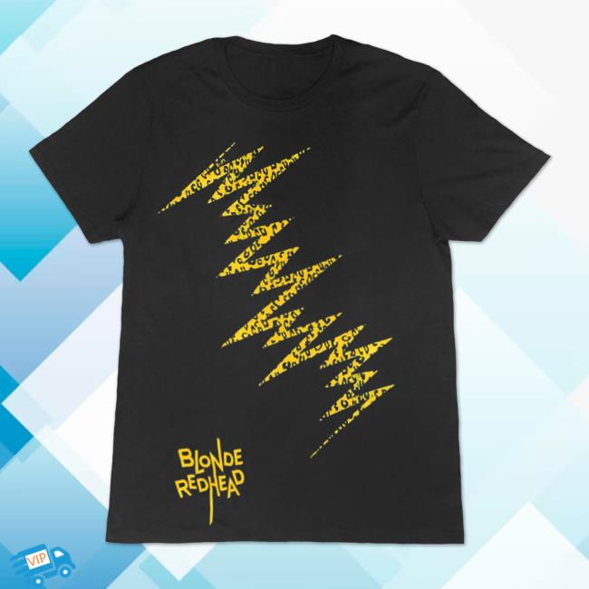 Blonde Redhead Leopard Bolt T-Shirts