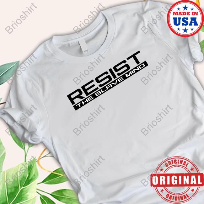 Official TopG Resist 2 The Slave Mind White Tees