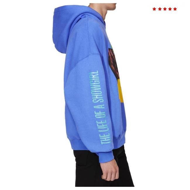 Official Taylor Swift Merch Store Shop The Life of a Showgirl Violet Blue Hood TaylorSwift