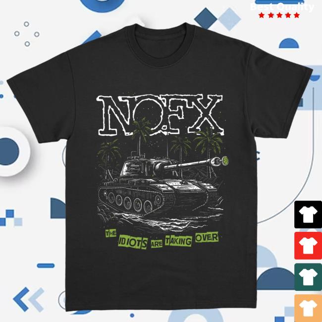Official Nofx The Idiots Are Taking Over Long Sleeve Tee