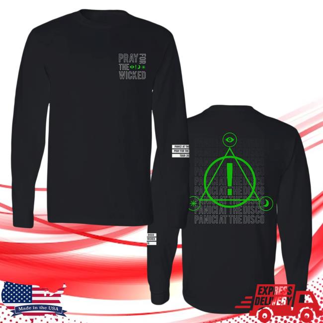 Official Panic! at the Disco Merch Store Panic! At The Disco Fade Long Sleeve Tshirt