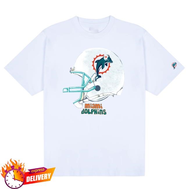 Official Golf Wang Merch Dolphins Helmet Shirts by Golf Wang x NFL
