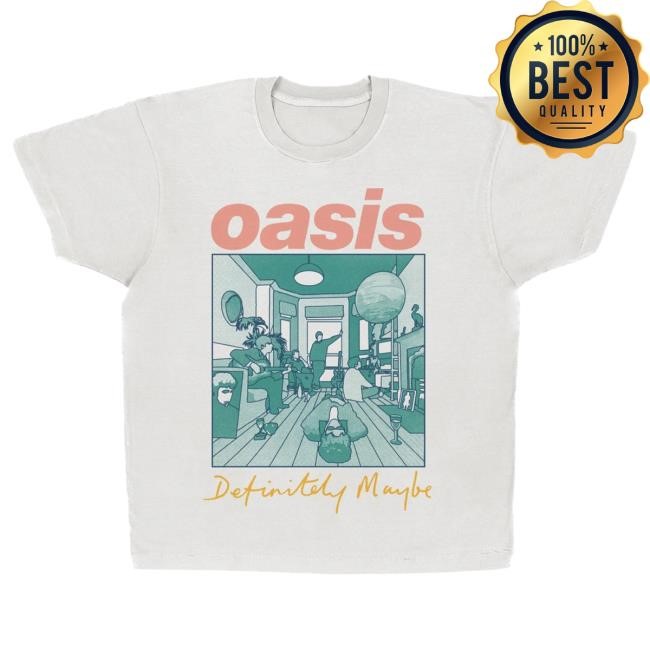 Official Complex Merch Store Screen Stars Oasis - Definitely Room SS Tees