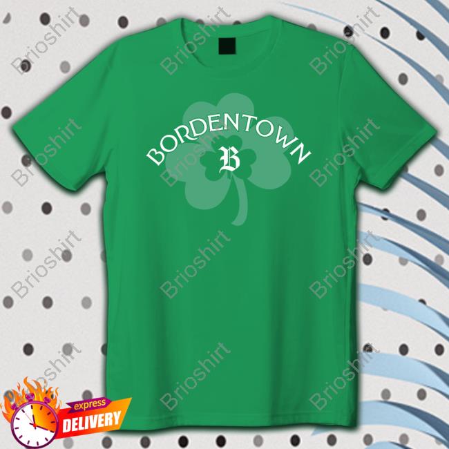 Bordentown Regional Holding Shamrock Shirt