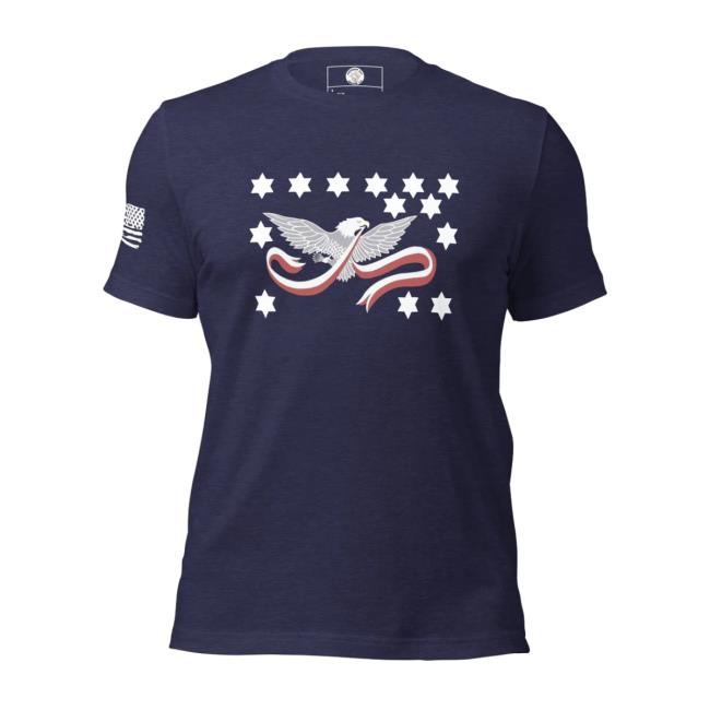 Official Freedom Kat Designs Whiskey Rebellion Flag Shirt New
