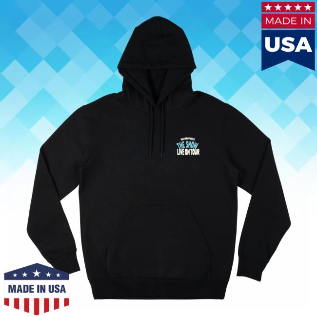 Niall Horan Merch The Show Live On Tour Black Crewneck Sweatshirt