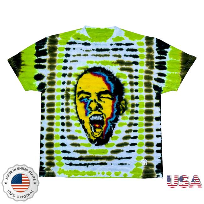 Official The Tie Dye Company Mac T-Shirts Black/Green
