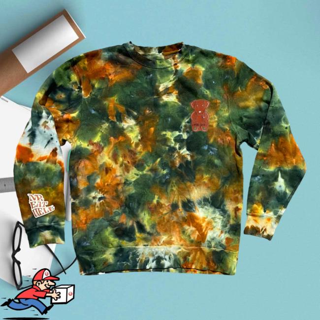 Official Mr Eatwell Clothing Fredible Ii Crew In Canna-Flage Ice Tie Dye Mreatwell