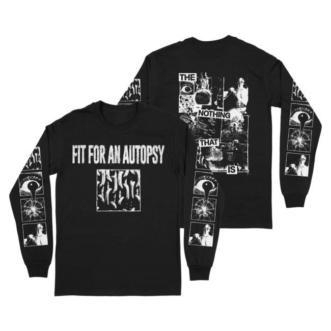 Official Fit For An Autopsy Merch The Nothing That Is Long Sleeve T-Shirts