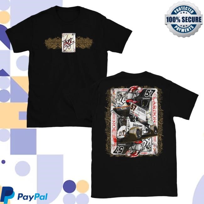 Shop Kyle Larson King of the Deck Design- Adult Grey Tank Top New Shirt | Kyle Larson Official Online Store