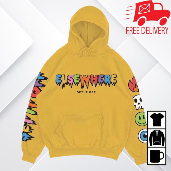 Official Set It Off Merch Elsewhere Drip Long Sleeve T Shirt