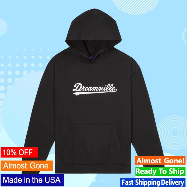 Official Dreamville Classic Logo Hoodie Black/White