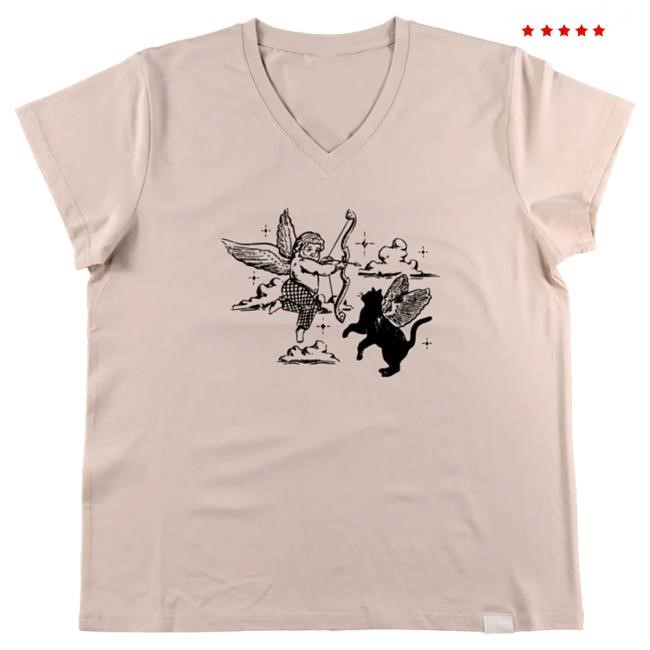 Everyday CaseOh Game Cherub Women's V-Neck Minimal Look