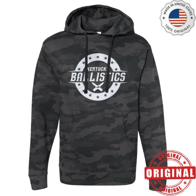 Official Kentucky Ballistics Merch KB Logo Crew neck Black Camo Kentucky Ballistics Clothing Shop