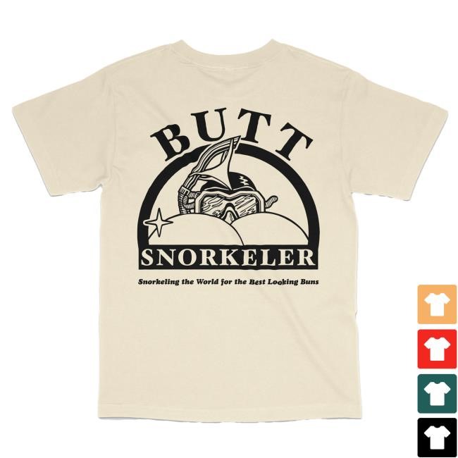 Butt Snorkeler Custom Printed Shirt