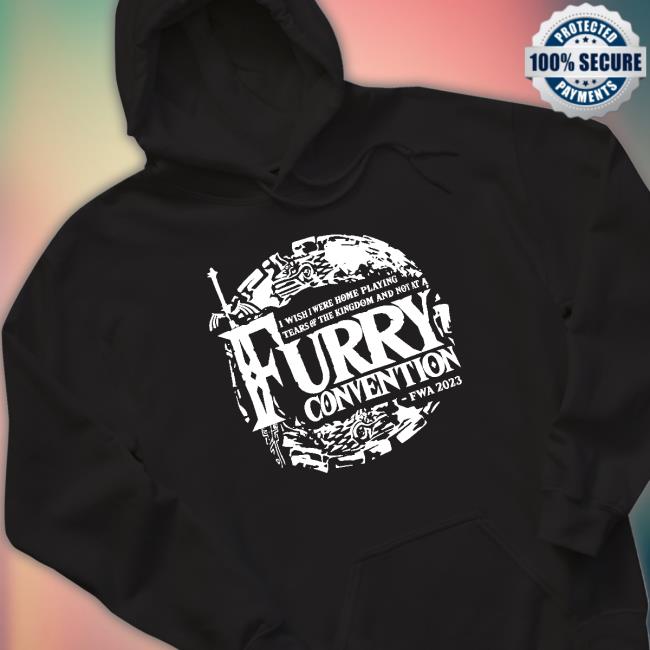 I Wish I Were Home Playing Tears Of The Kingdom And Not At A Furry Convention Fwa 2023 Tee Shirt