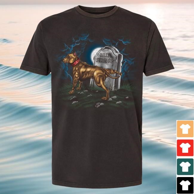 Official Billy Strings Merch Store Dog Grave Shirt (Samborghini)