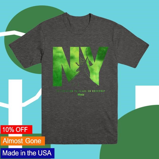 Wicked Unisex 20th NYC L/S Wicked the Musical Shop