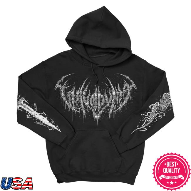 Official Indie Merch Store Vulvodynia Gore Logo V2 Sweatshirt Black Indiemerchstore Shop