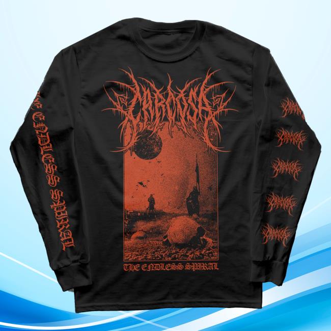 Official Carcosa Merch Store Carcosa The Endless Spiral Long Sleeve T-Shirts Carcosa Apparel Clothing Shop Carcosabc