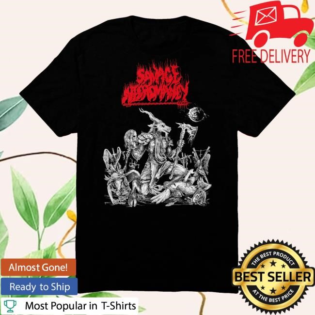 Savage Necromancy - Feathers Fall To Flames Shirt