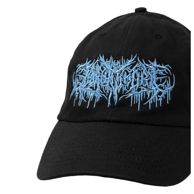 Lorna Shore Drip Logo Dad Hat (Pink) Lorna Shore Official Merch Store