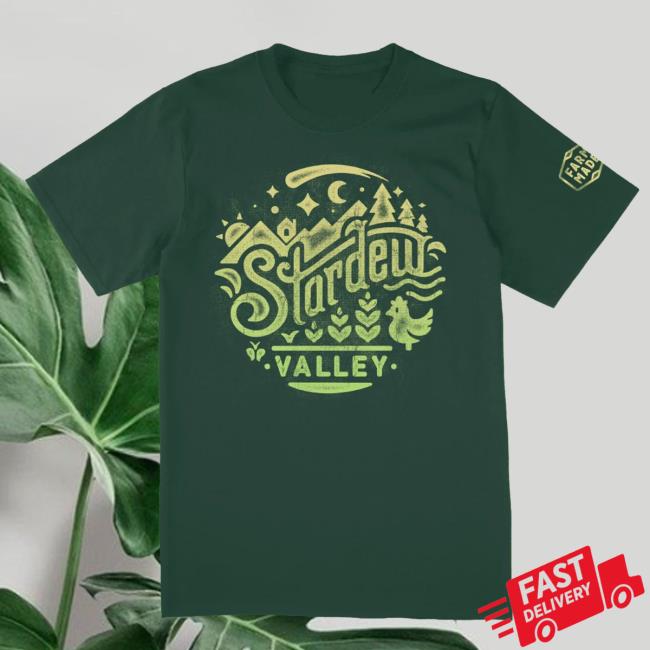 Stardew Valley Merch Store | Farm Made Essential T Shirt | Stardew Valley Clothing Shop Official Apparel Fangamer