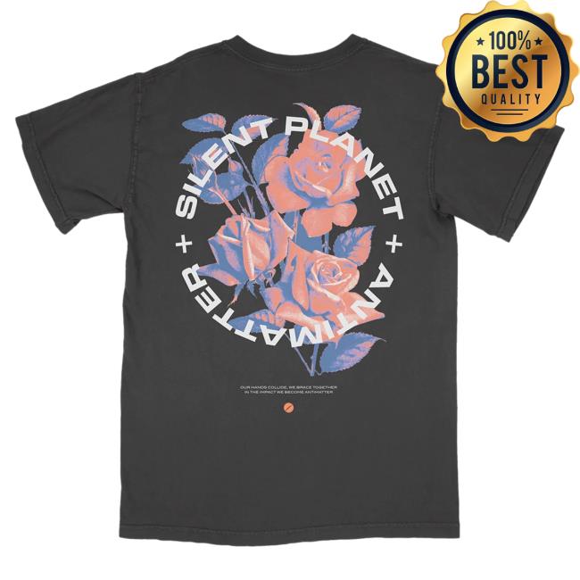 Official Silent Planet Merch Antimatter Impact Fade Tee Shirt