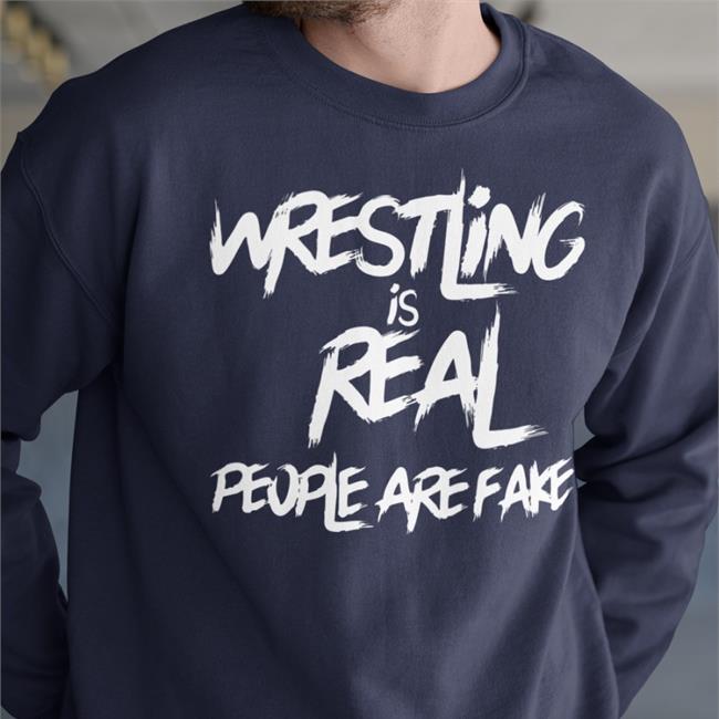 Brittni Sacco Wrestling Is Real People Are Fake Shirts