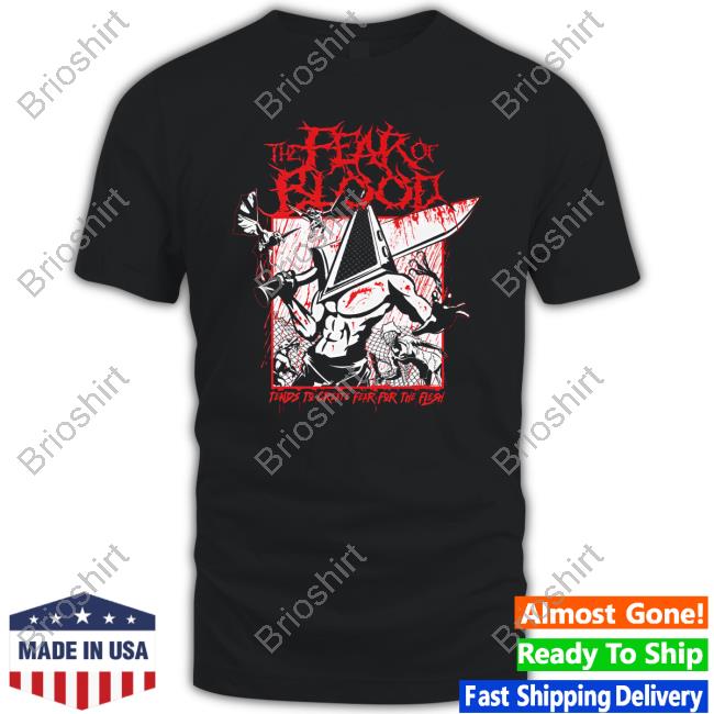 Official Ayylien Merch Silent Hill 2 The Fear Of Blood Tends To Create Fear For The Flesh Tee