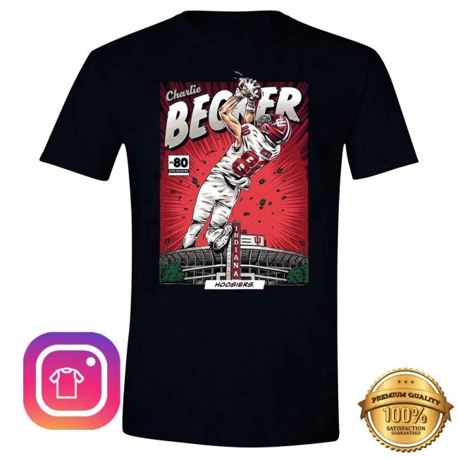 Indiana Hoosiers NCAA Basketball Becker Comic Tee
