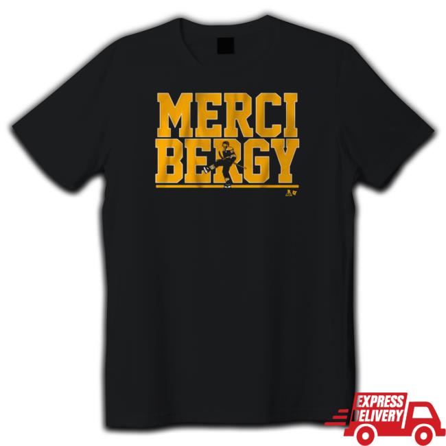 Official Patrice Bergeron Merci Bergy Top Shirt