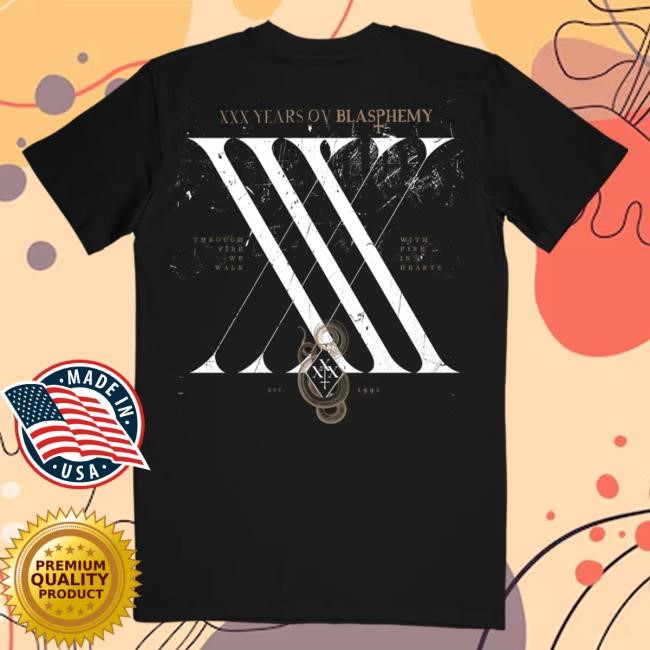 Official Behemoth Merch Store Behemoth Through Fire We Walk Shirt