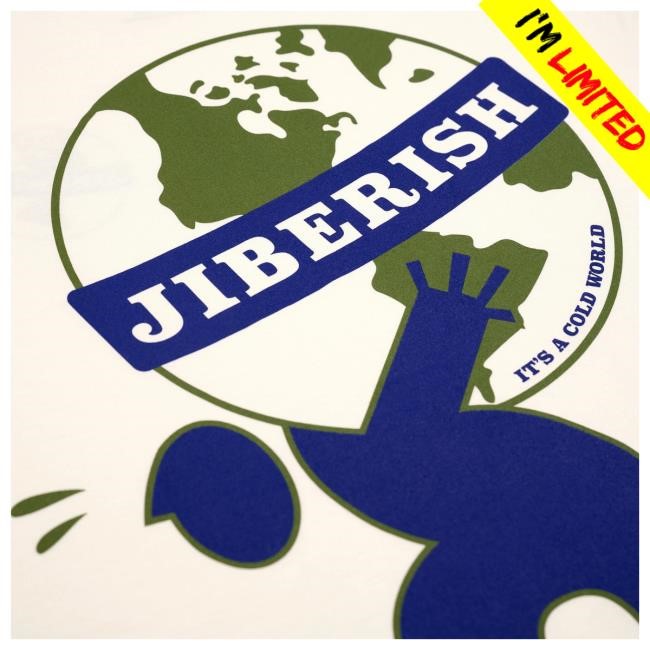 Jiberish Atlas Supima Natural Hot Shirt